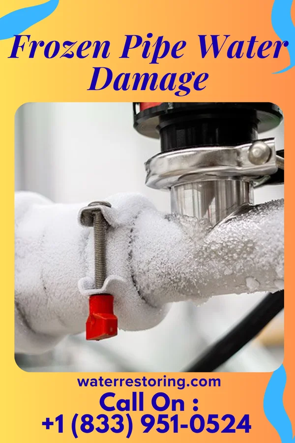 Frozen Pipe Water Damage in Fernville, PA